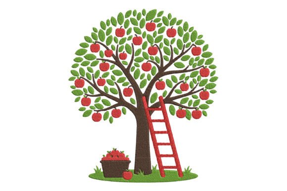 Apple Tree Embroidery Design: A Boutique Review