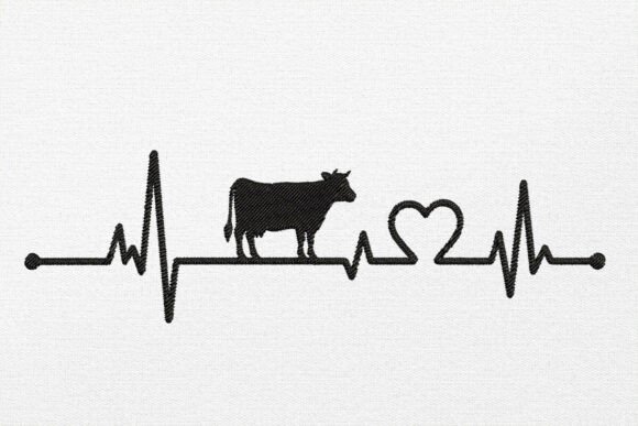 Cow Heartbeat Embroidery Design: A Seasonal Review
