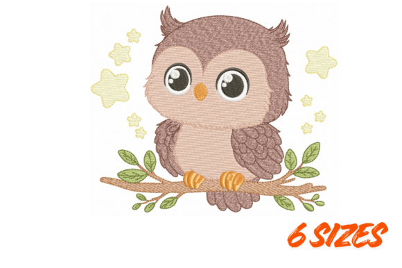 Cute Baby Owl Embroidery Design Review