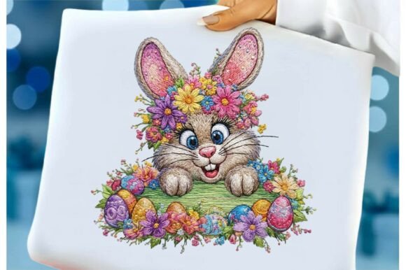 Easter Bunny Embroidery PNG: A Designer’s Review