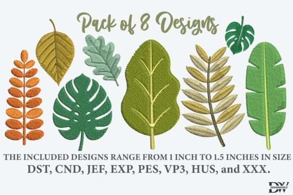 Embroidery Leaves Design Bundle: A Maker’s Review