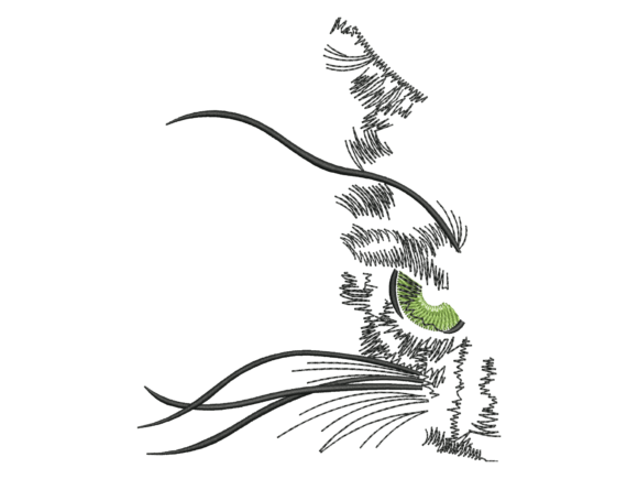 Minimal Cat Eye Embroidery: A Seasonal Design Review