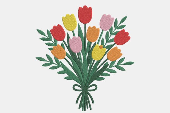 Tulip Flowers Embroidery Design: A Seasonal Review
